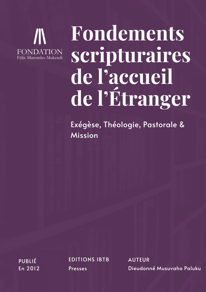 Fondements scripturaires de l’accueil de l’Étranger